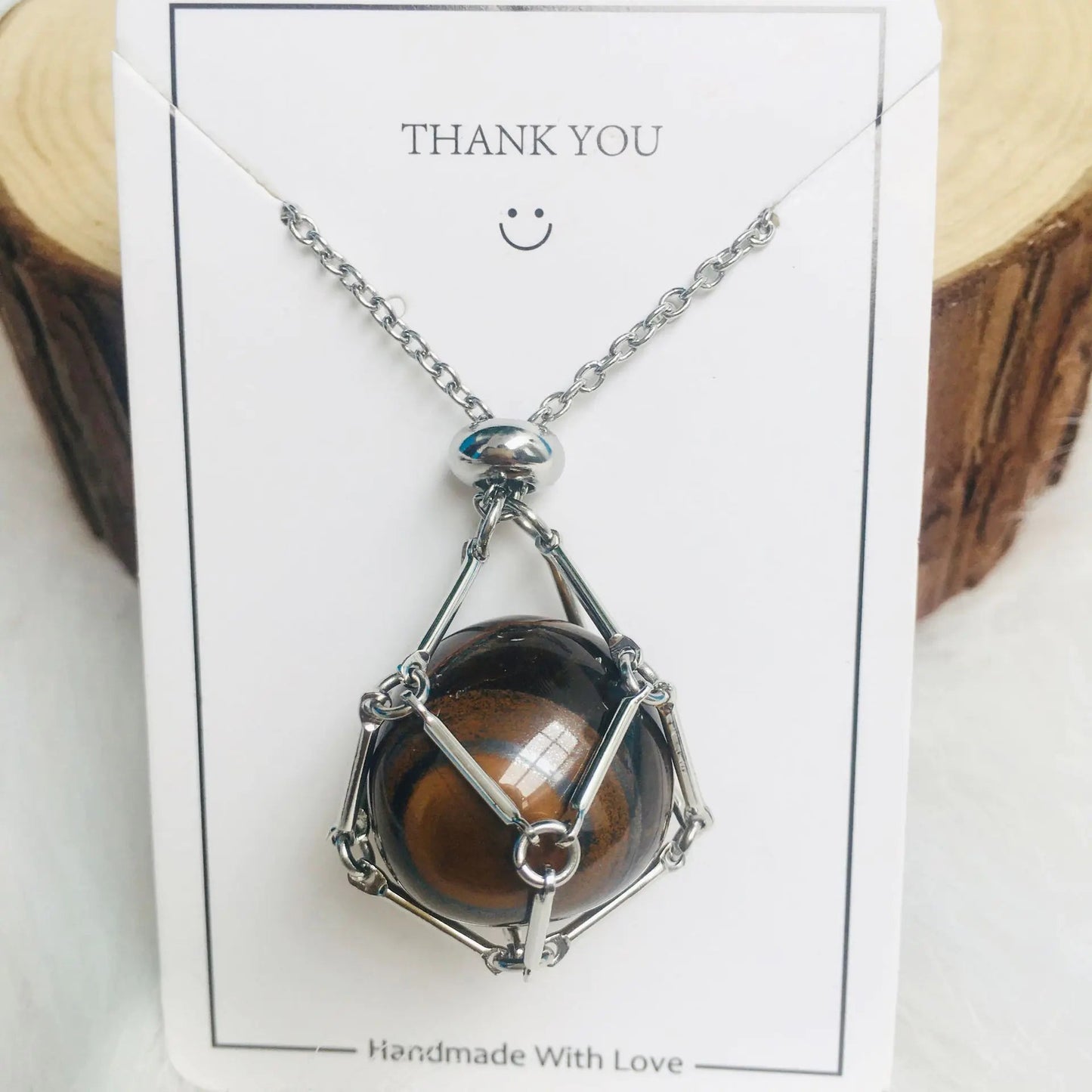 Crystal Pendant Necklace Sorceress Sanctuary