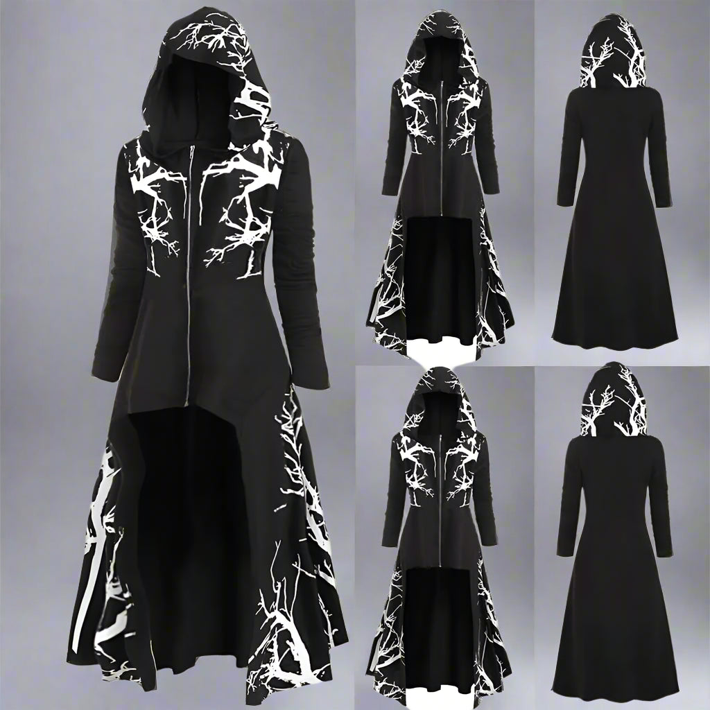 Dark Moon Hooded Robe Sorceress Sanctuary