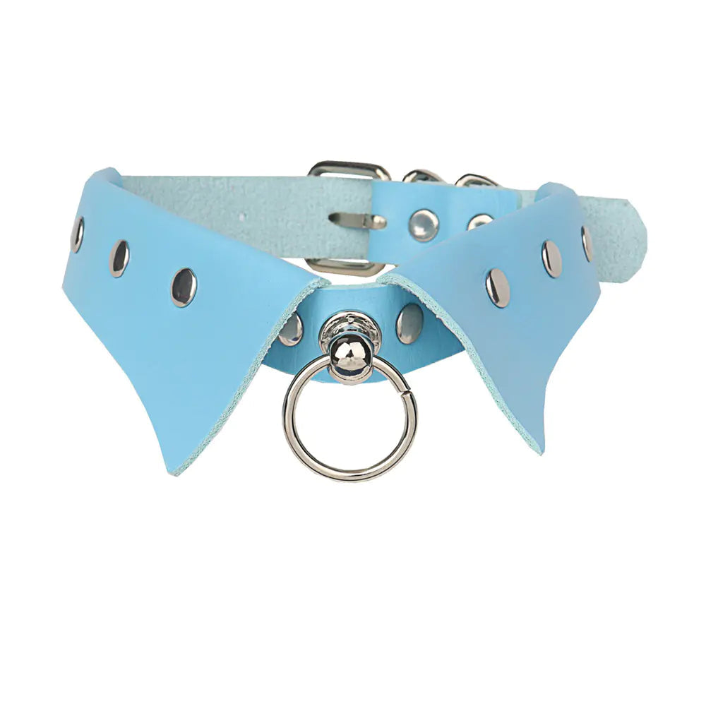 Punk Gothic Leather Choker Sorceress Sanctuary