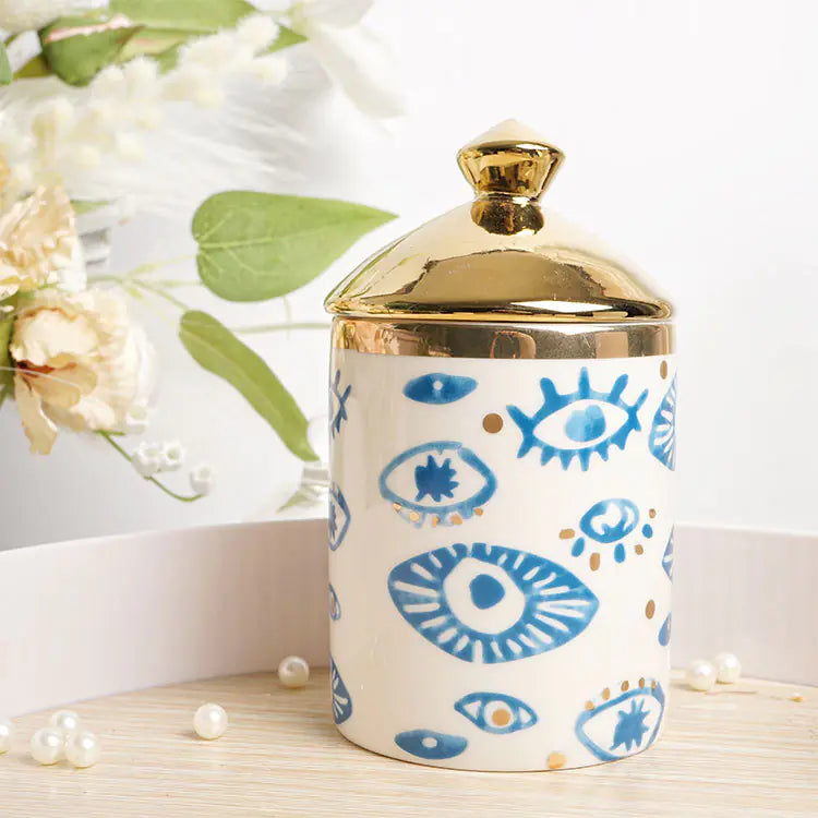 Spiritual Healing | Ceramic Plate & Candle Holder Set