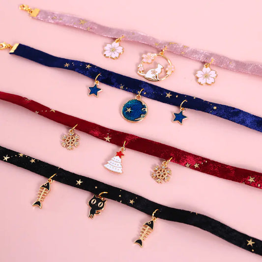 Velvet Star Collar