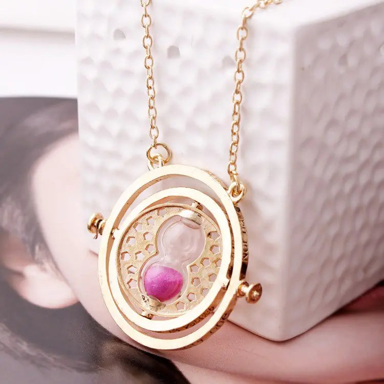 Hourglass Necklace | Time Turner Design Sorceress Sanctuary