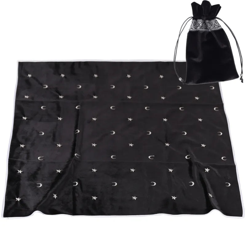 Tarot Star Moon | Embroidered Tablecloth