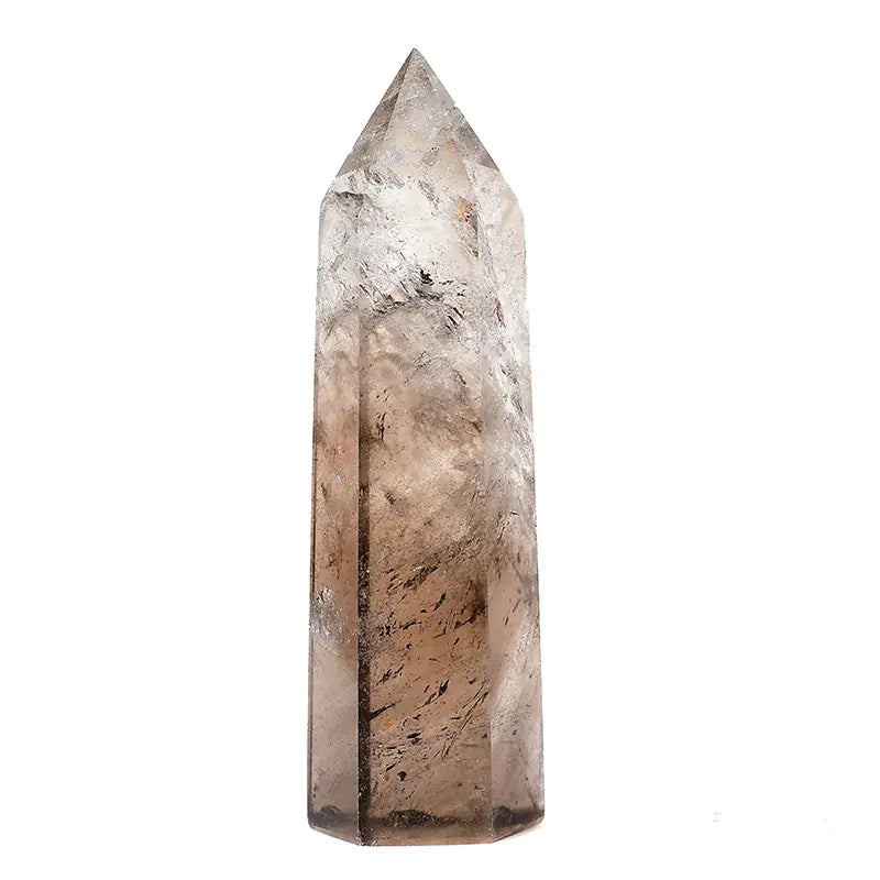 Natural Crystal | Tea Quartz Pillar