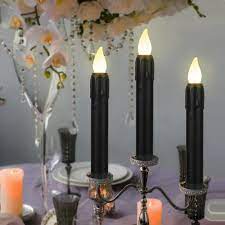 Black Long Candles