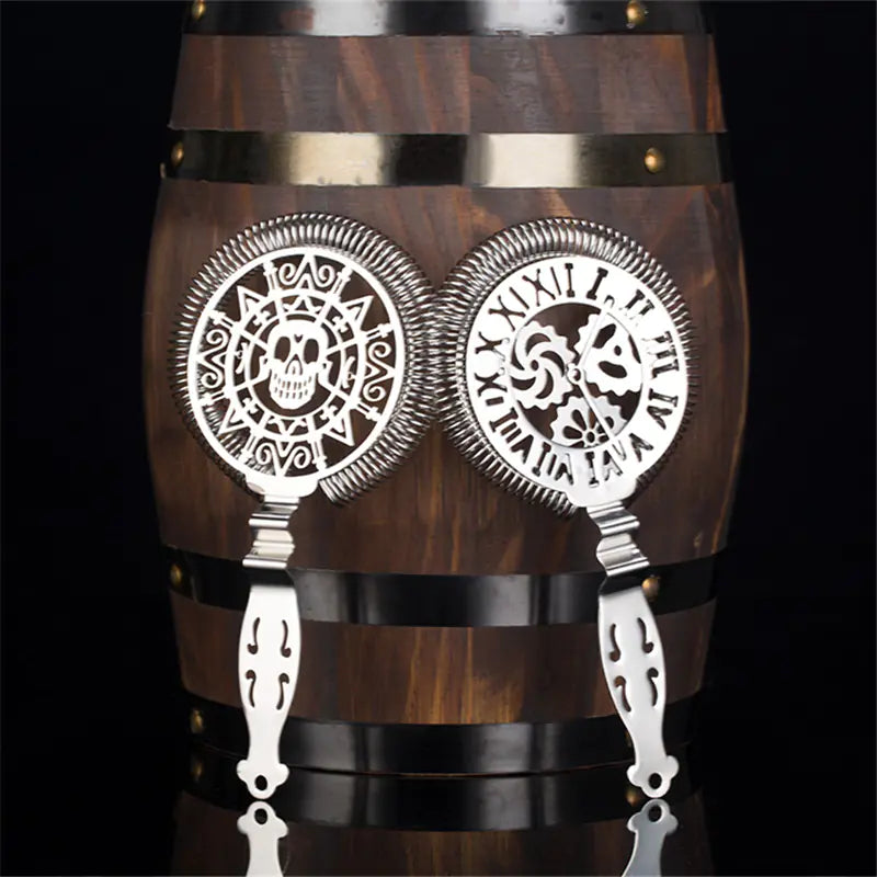 Luxury Skull Cocktail Strainer