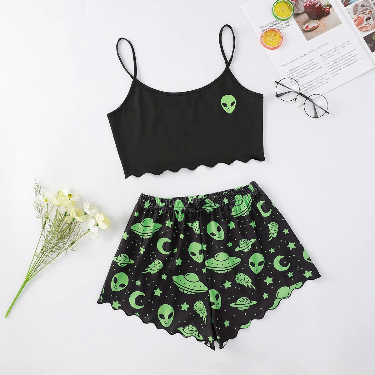 Cozy Halloween Pajama Set
