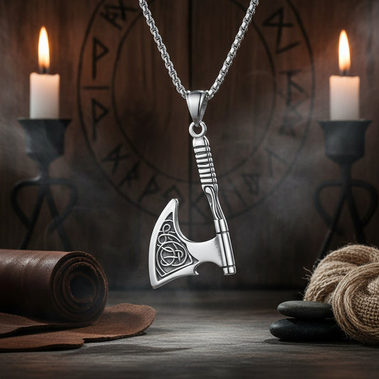 Viking Axe Necklace
