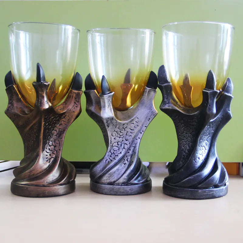 Dragon Claw Glass Goblet