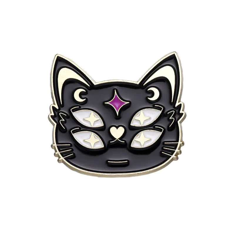 Mystic Cat Brooch Sorceress Sanctuary