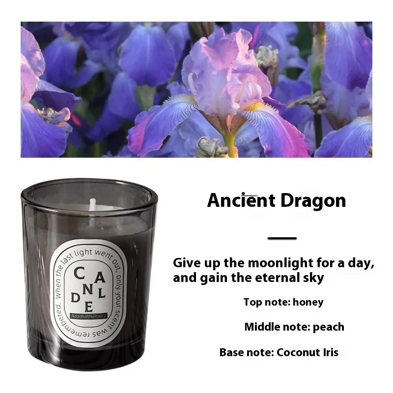 Aromatherapy Aura Candle Glass