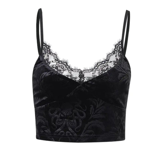 Gothic Lace Camisole Tank Top Sorceress Sanctuary