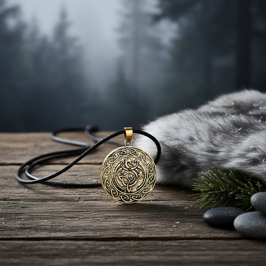 Celtic Dragon Necklace