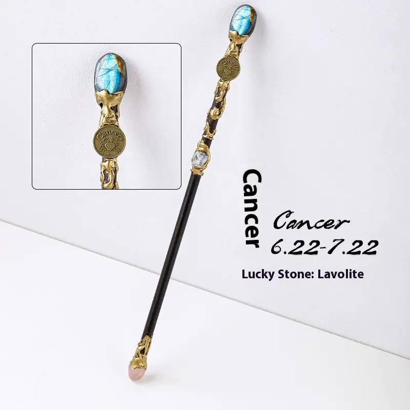 Zodiac Crystal Magic Wand