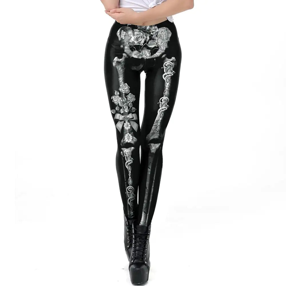 Spooky Print Leggings