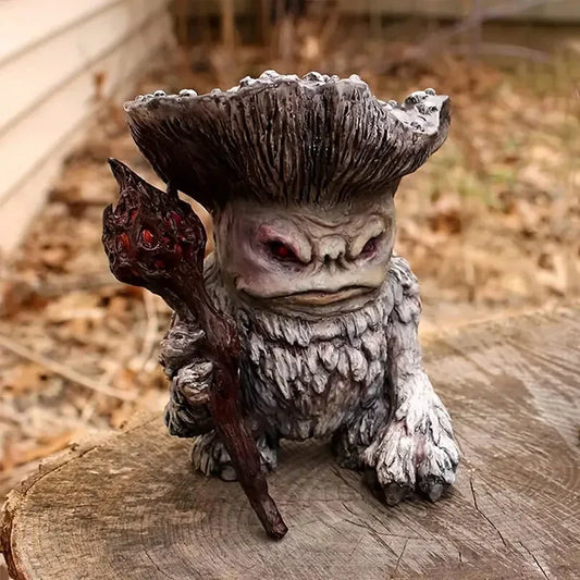 Fairy Mushroom | Shaman Troll Statue - Sorceress Sanctuary