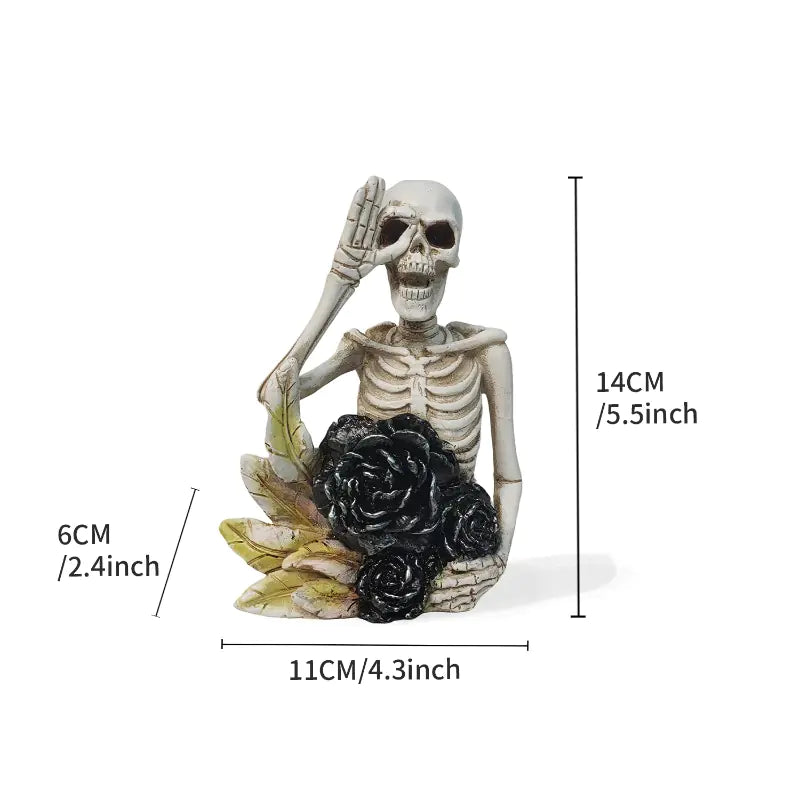 Dark Rose Skeleton