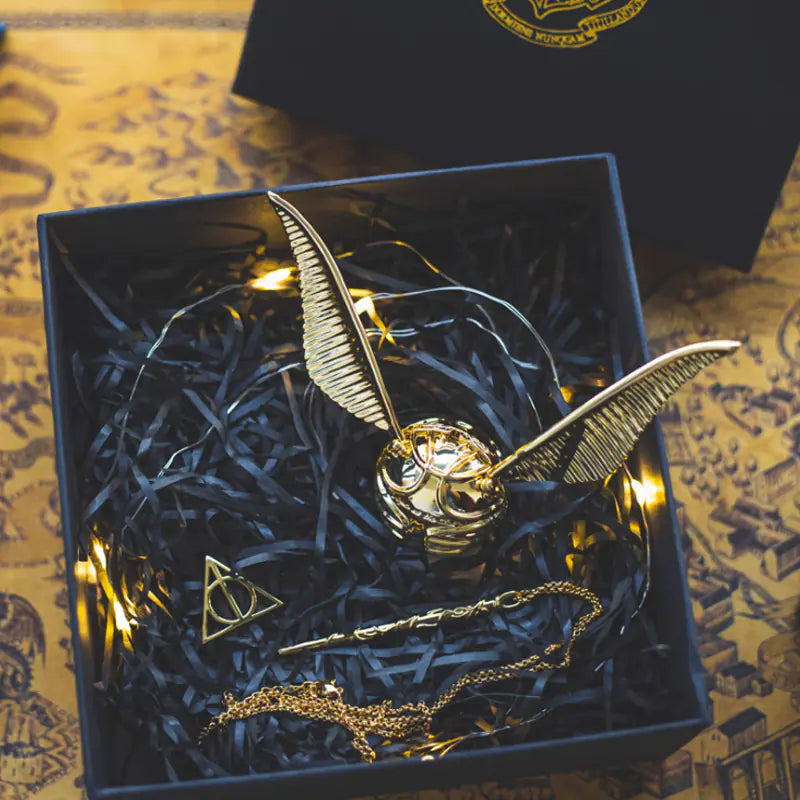 Golden Snitch Ring Box