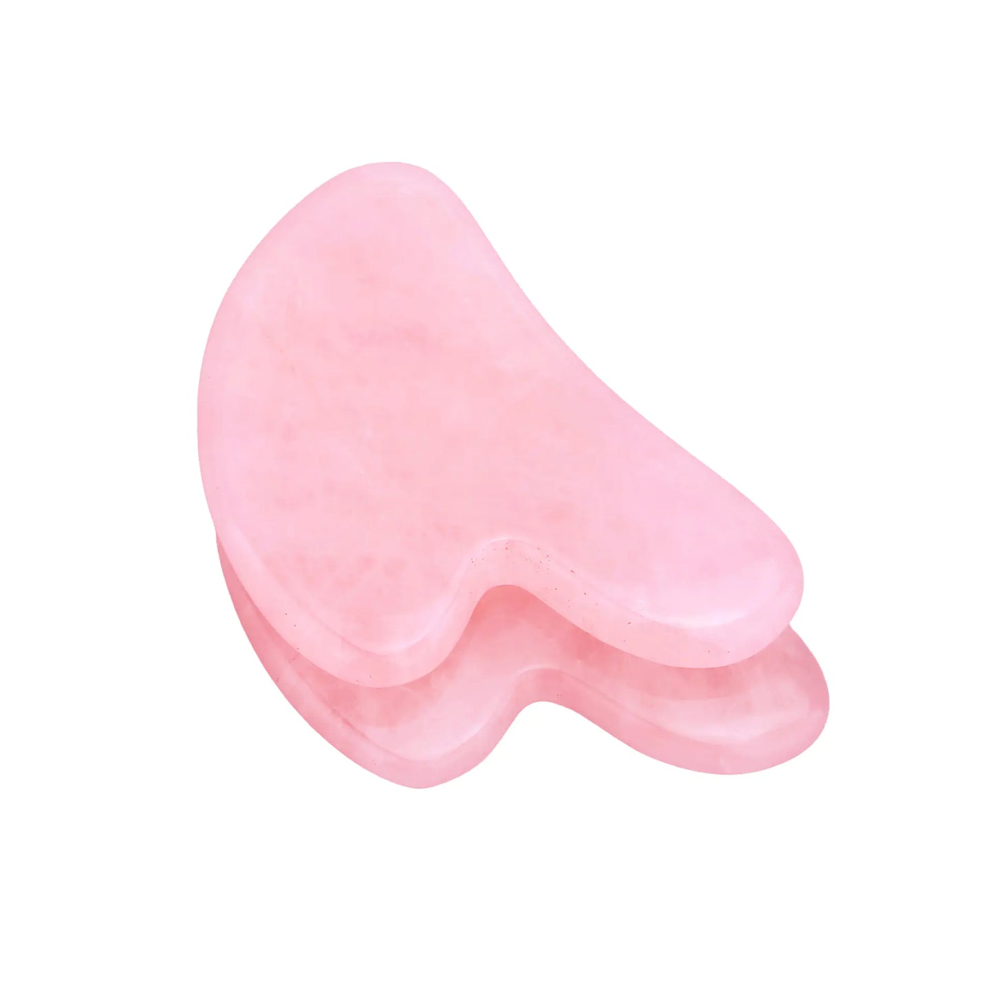 Natural Pink Crystal Gua Sha Board