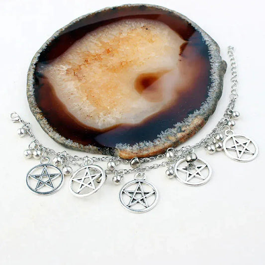 Witchcraft Pentagram Bracelet - Sorceress Sanctuary