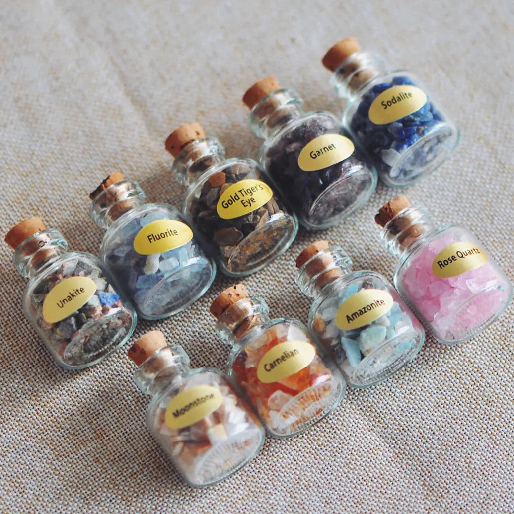 Mini Bottled Crystals Sorceress Sanctuary