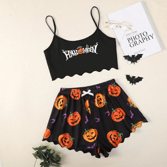 Cozy Halloween Pajama Set