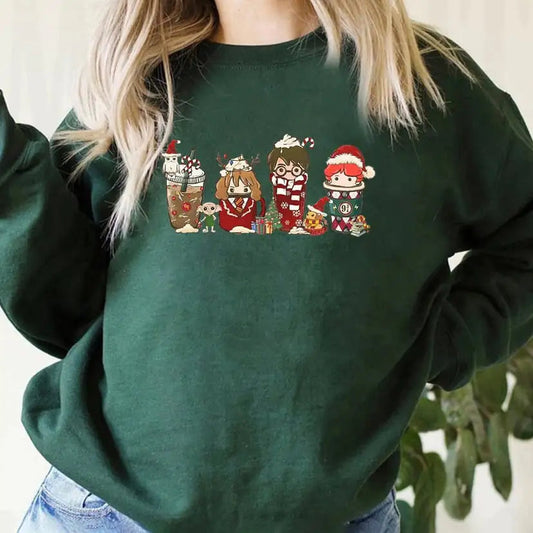 Magic Sweatshirt | Wizard Christmas Sorceress Sanctuary