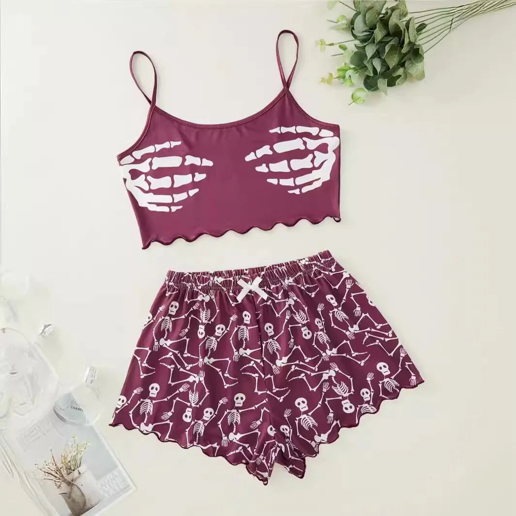 Cozy Halloween Pajama Set
