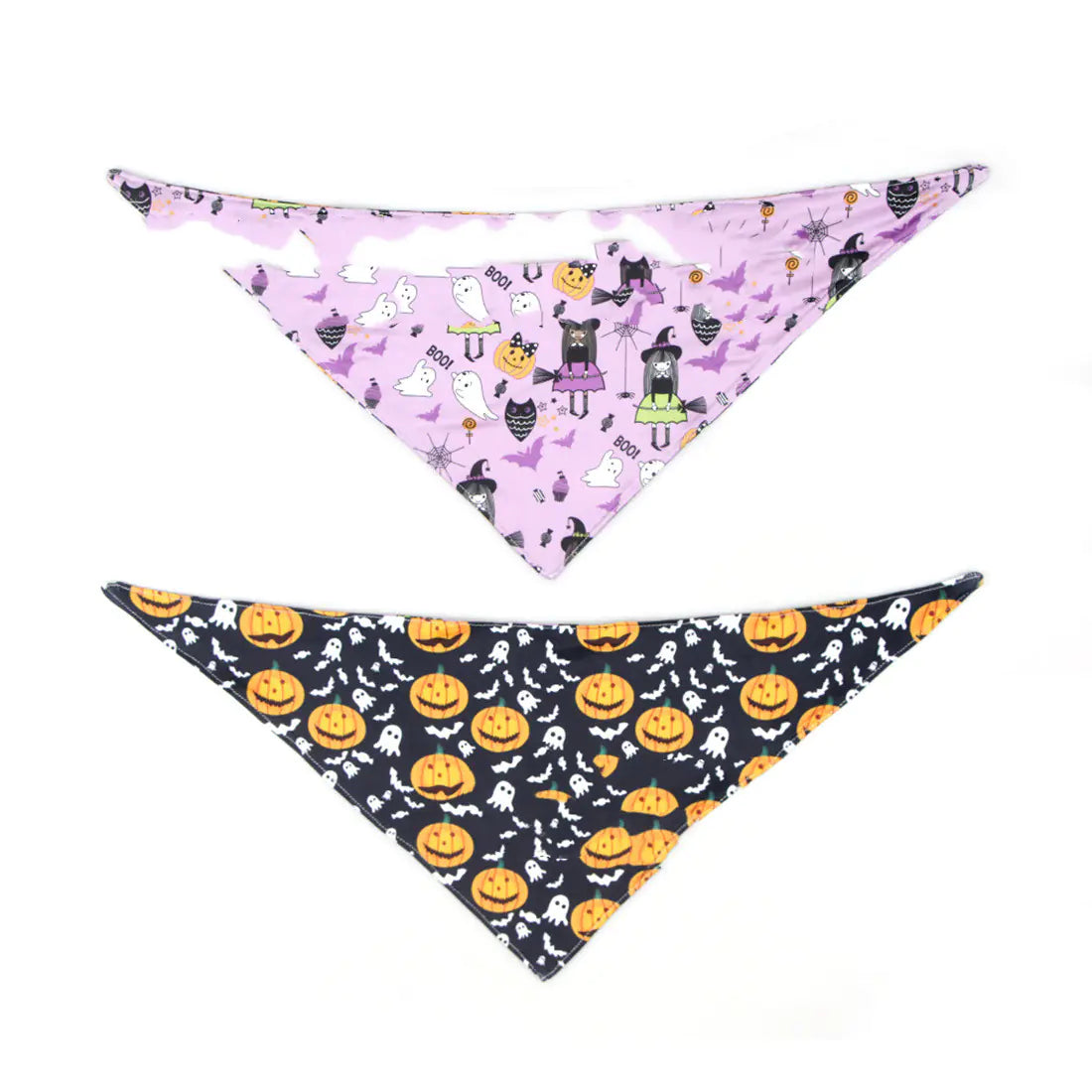 Halloween Pet Bandana | Double Sided