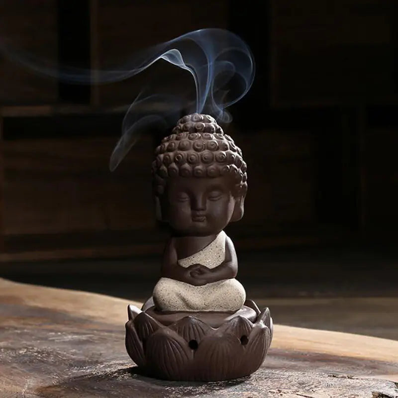 Lotus Buddha Incense Holder