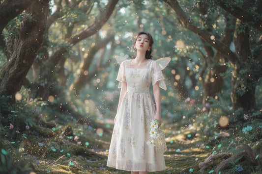 Fairy Floral Dress - Sorceress Sanctuary