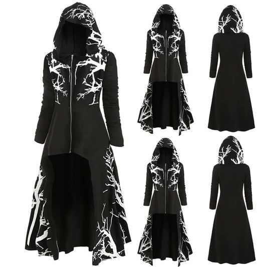 Dark Moon Hooded Robe Sorceress Sanctuary
