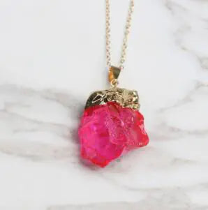 Crystal Pendant Necklace