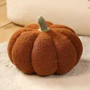 Plush Pumpkin Throw Pillow