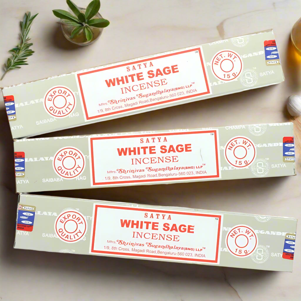 White Sage Incense Sticks | 3 Packs Sorceress Sanctuary