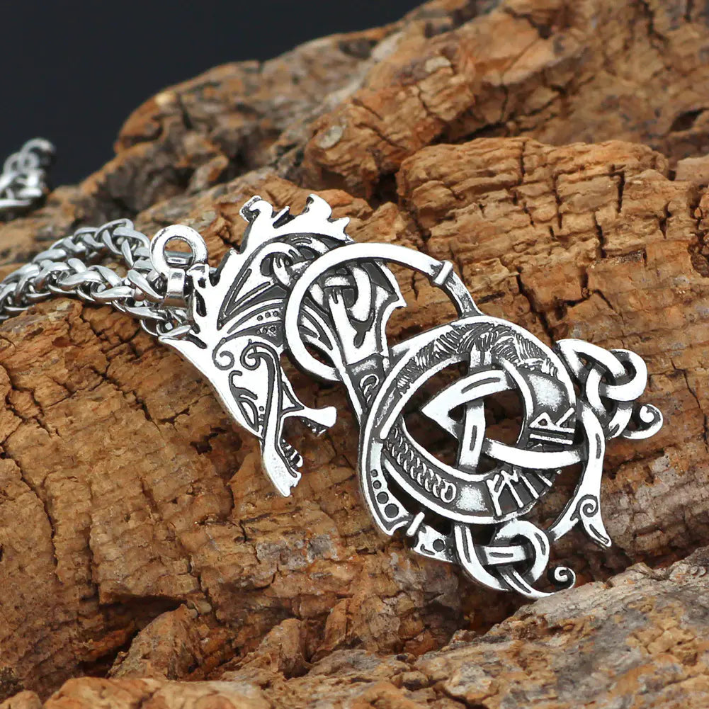 Nordic Dragon Necklace