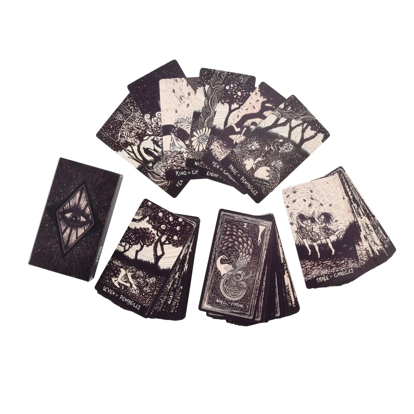 Black & White Light Visions | Tarot Cards Sorceress Sanctuary