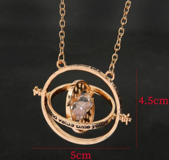 Hourglass Necklace | Time Turner Design Sorceress Sanctuary