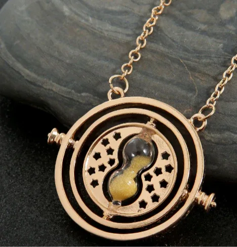 Time Turner Hourglass Necklace - Sorceress Sanctuary