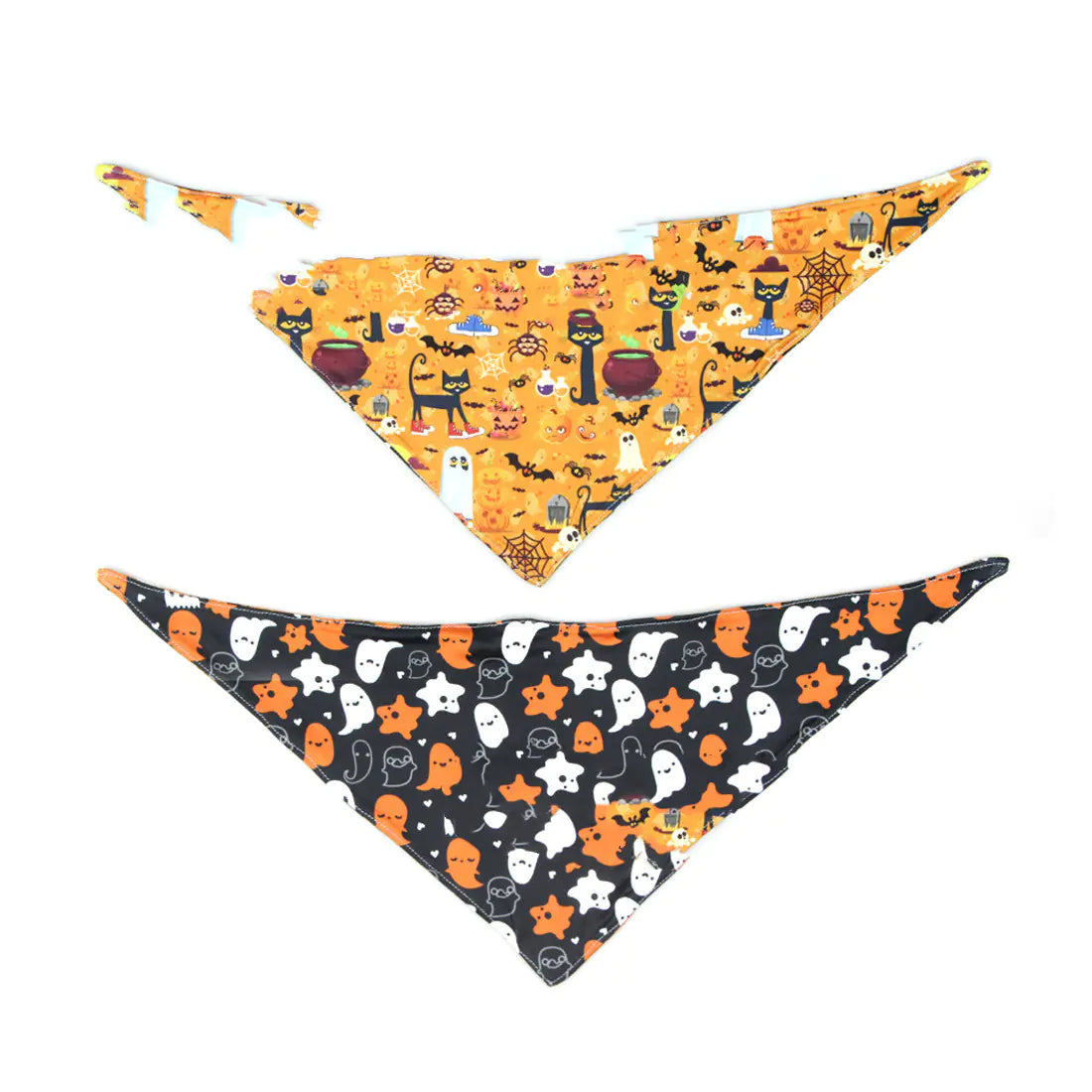Halloween Pet Bandana | Double Sided