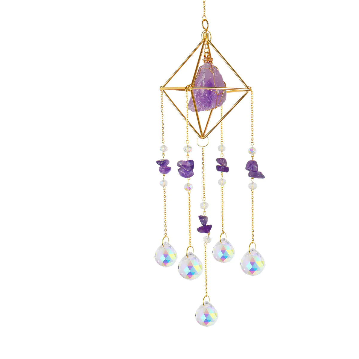 Natural Crystal Wind Chime