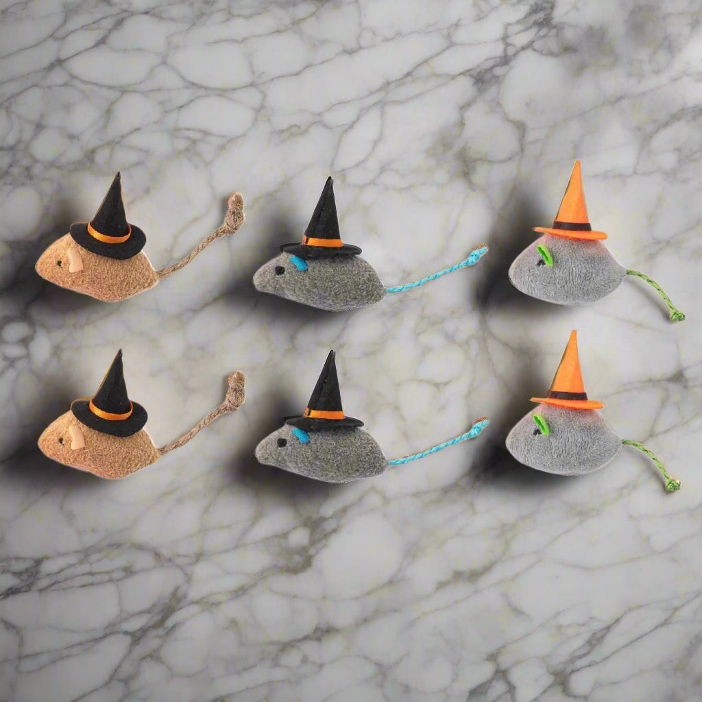 6 Witch Mice | Cat Toys Sorceress Sanctuary