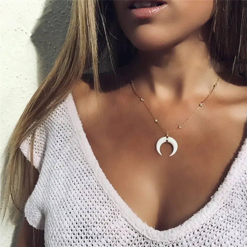 Crescent Moon Necklace