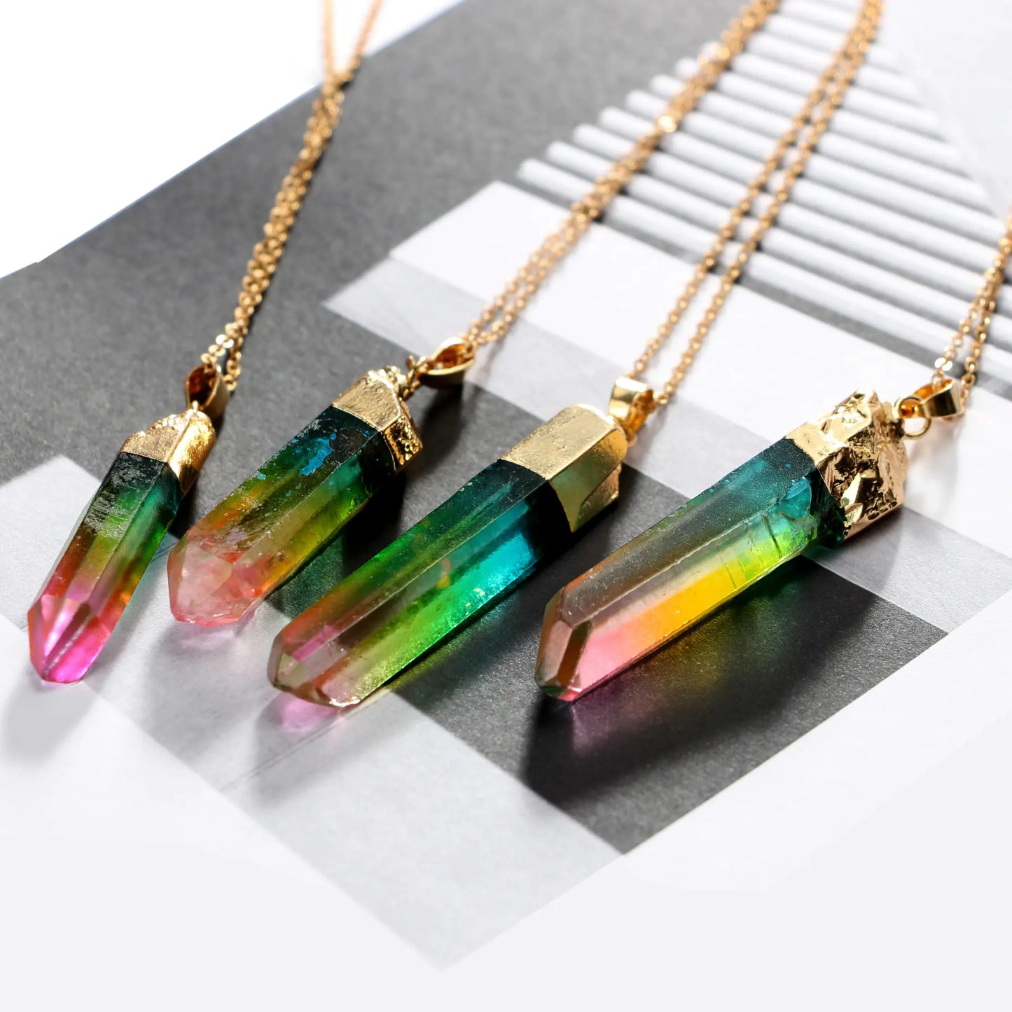 Mystical Irregular Diamond Necklace