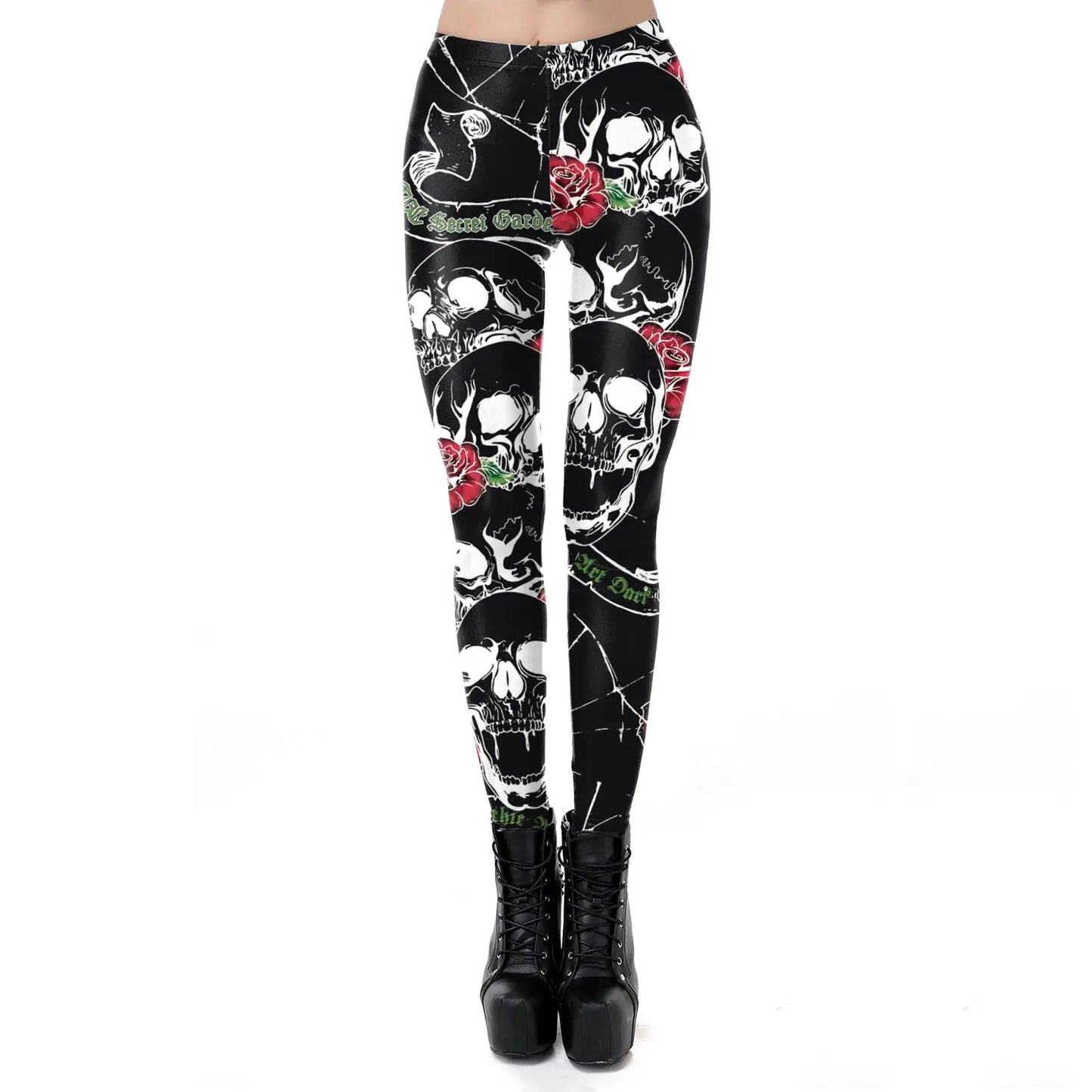 Spooky Print Leggings
