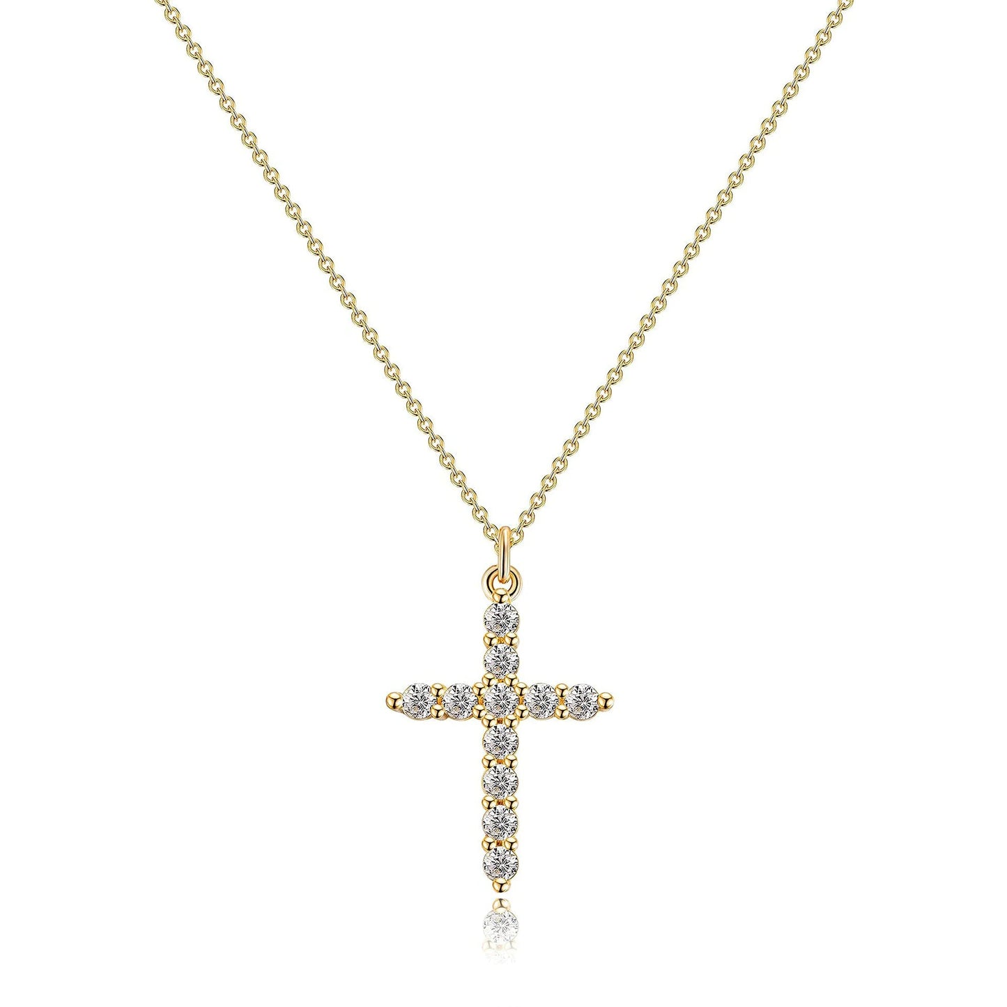 Rotatable Cross Crown Necklace Sorceress Sanctuary