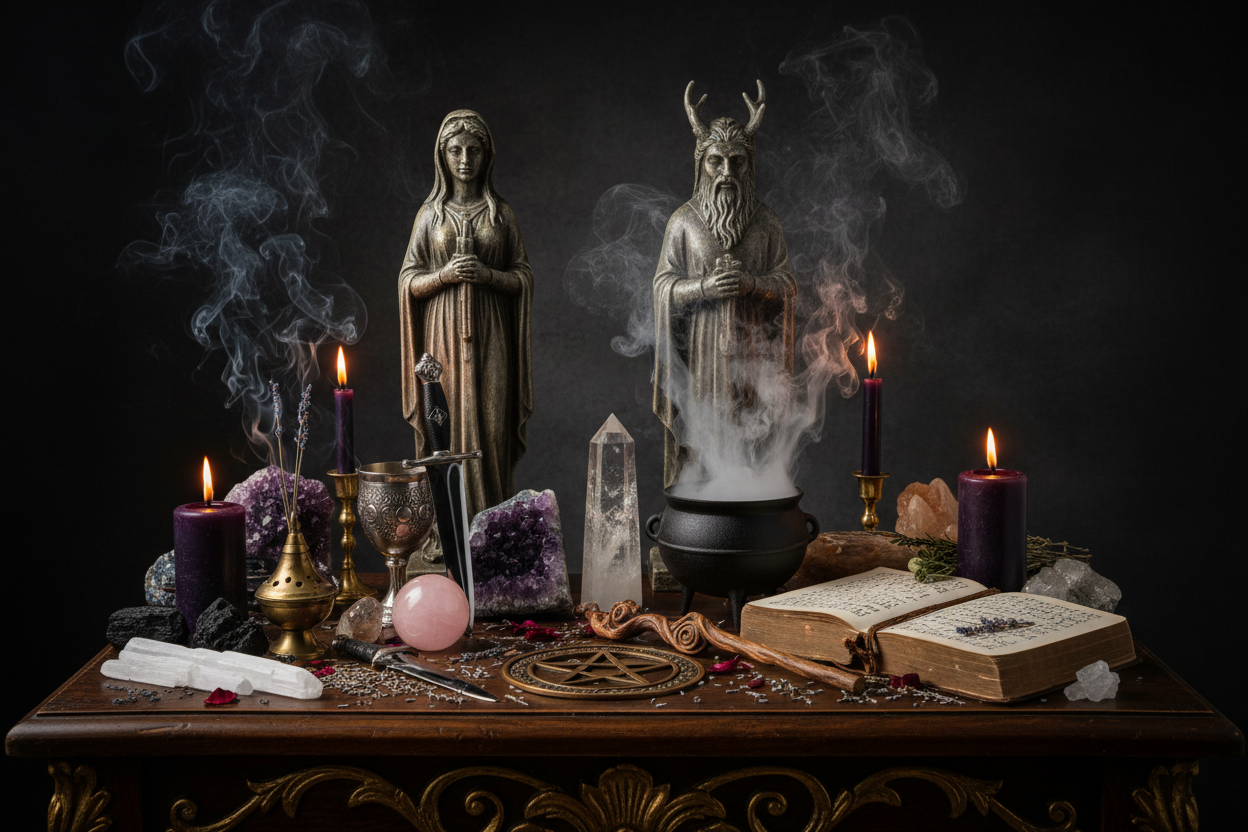 How To Set Up Your First Witch Altar