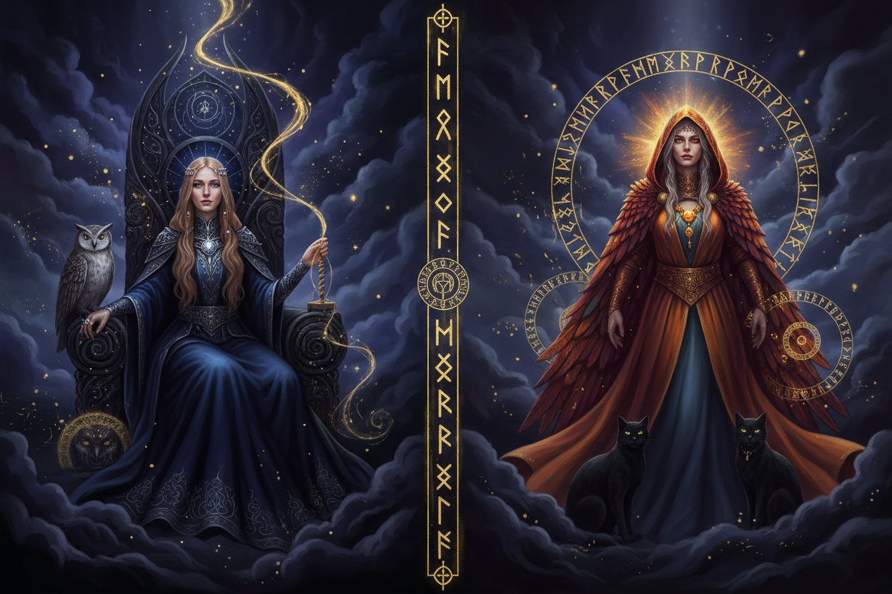 Frigg vs Freya Sorceress Sanctuary