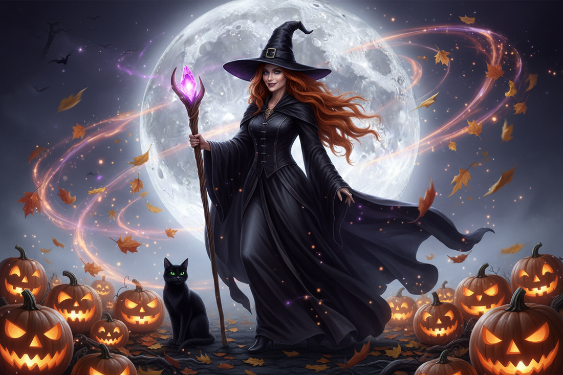 Halloween-Witchcraft Sorceress Sanctuary