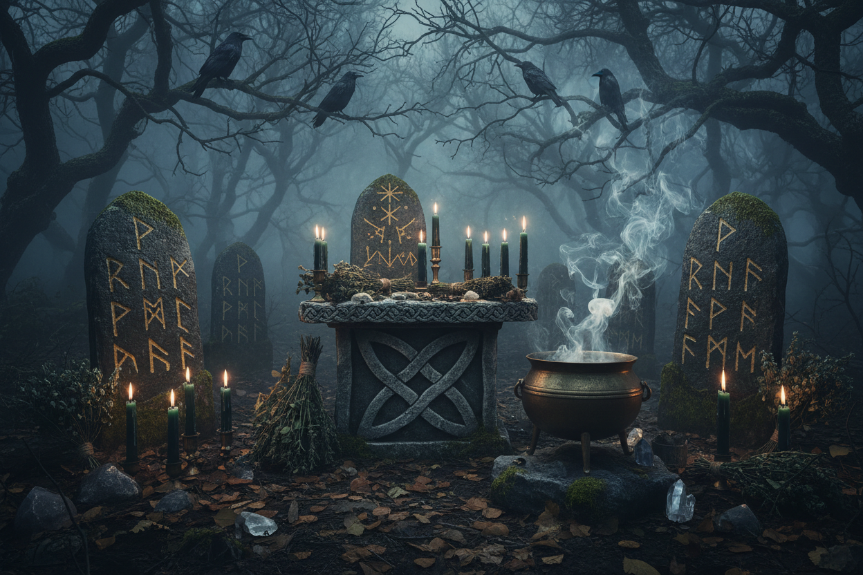 Nordic, Celtic and Viking Witchcraft Sorceress Sanctuary